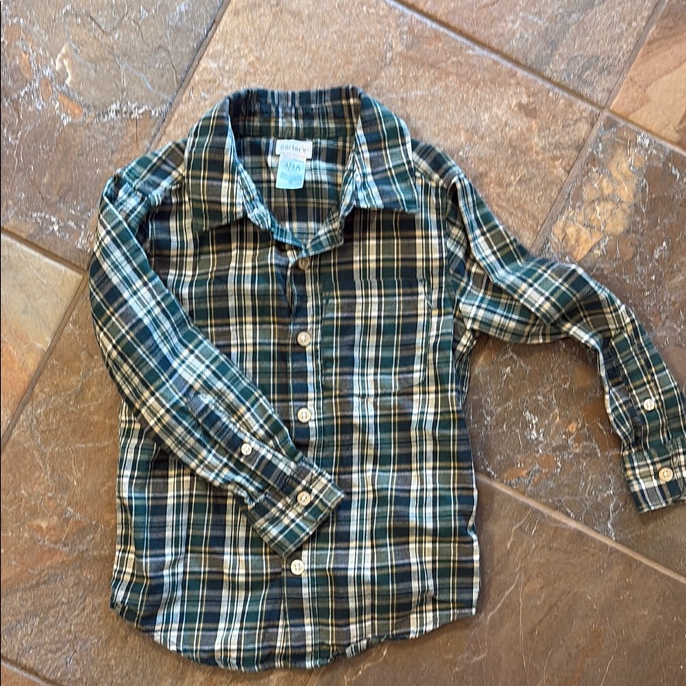 Carter’s flannel shirt